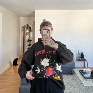 vintage 90’s mickey hoodie